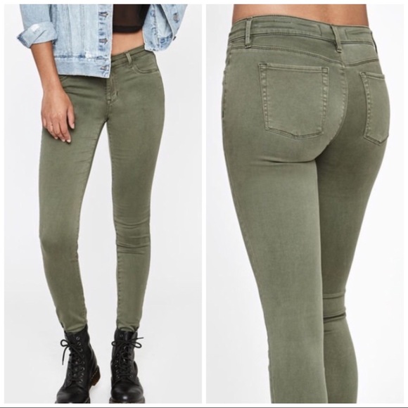 PacSun Denim - Pacsun Jeans Green Jegging Stretch Skinny size 26